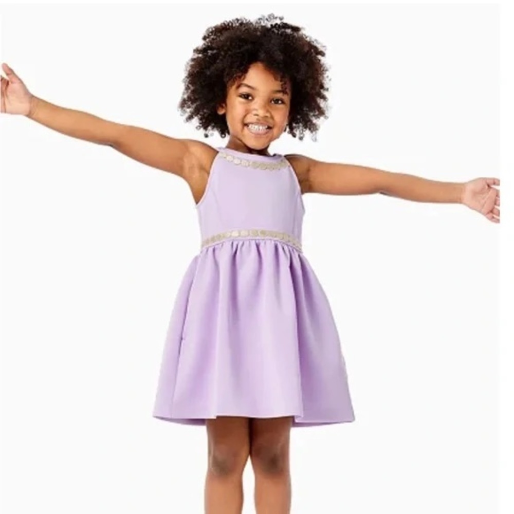 Lilly Pulitzer Lilac Girls Evelyn Dress